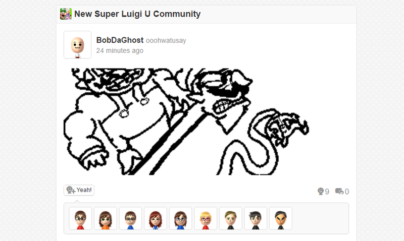 Illustration for article titled Luigi's Miiverse Community Has Become A Shitposter's Paradise In 2016